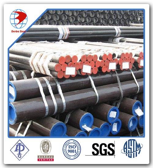 A53 Grade B Black Carbon Seamless Steel Pipe 4