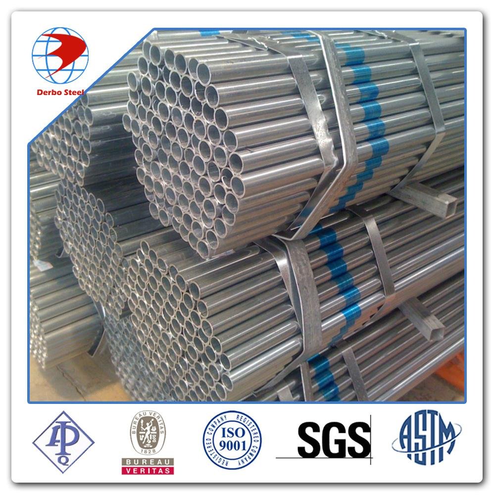 A53 1inch hot dip galvanized steel pipe 4