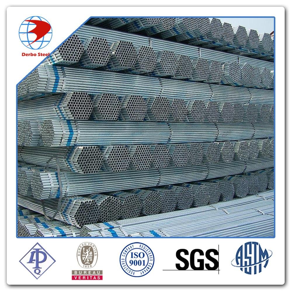 A53 1inch hot dip galvanized steel pipe