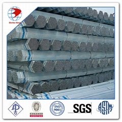 A53 1inch hot dip galvanized steel pipe