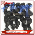 factory directly cambodian hair natural wavy hair  1