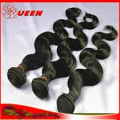 virgin hair weaving indian hair weft brazilian hair extension 