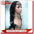 frontal lace wig full lace wig with 100 virgin hair factory price  1