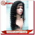 frontal lace wig full lace wig with 100 virgin hair factory price  2