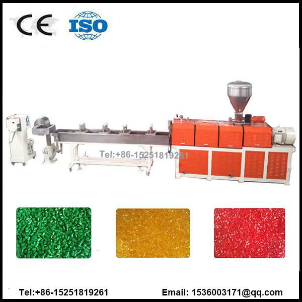 TPV compounding extruder pelletizing line  4