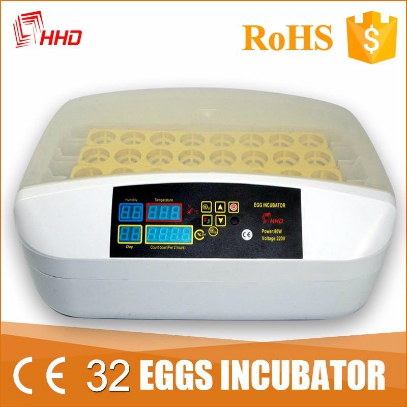 HHD CE marked good quality mini automatic duck egg incubator hatching YZ-32