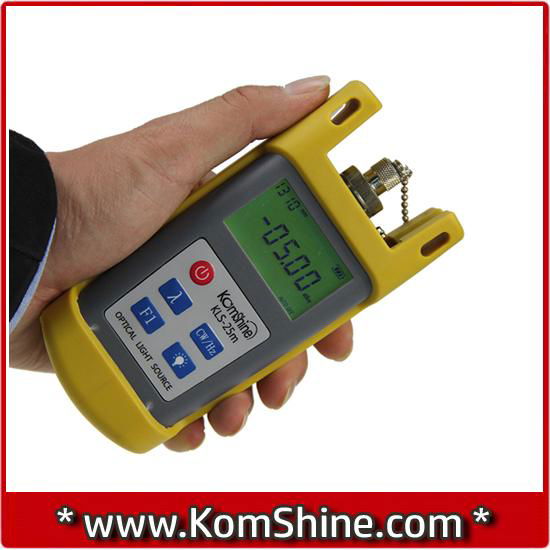 Fiber test tools Komshine Optical Light Source KLS-25m  2