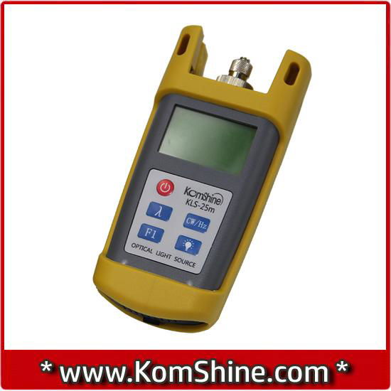 Fiber test tools Komshine Optical Light Source KLS-25m 