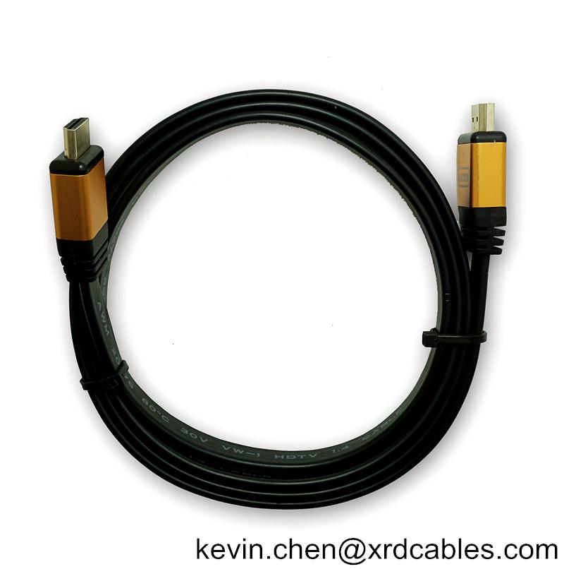 Ultra High Speed HDMI Cable 1.5m with Ethernet 30AWG HDMI 1.4 3D Full HD 1080p  3