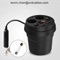 12-24V 3.1A Dual USB Car Charger Adaptor