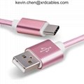USB type-c cables for xiaomi mi5 Oneplus LG Nexus 5x huawei samsung letv usb typ 4