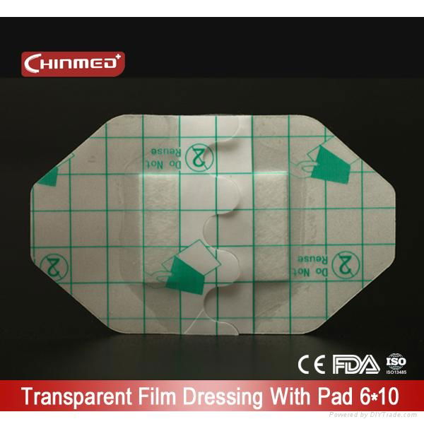 surgical disposable Transparent PU wound dressing 4