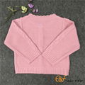 Cable Knit Acrylic Sweaters for Baby Girls 2