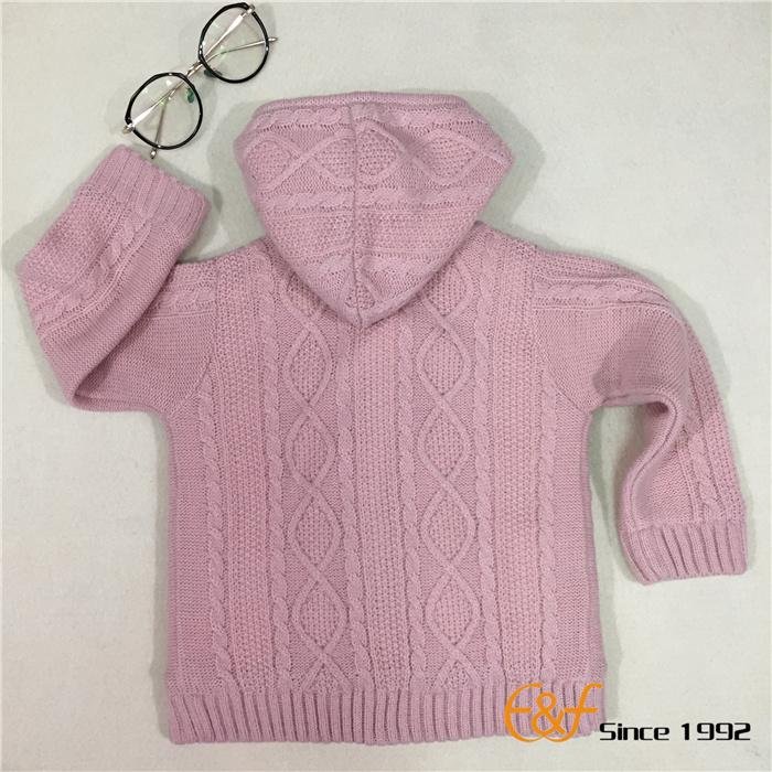 Coral fleece thick hoodie cardigan Sweater