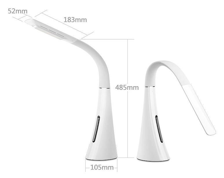 Modern Table Lamp Desk Lamp 5W LED 7-Level Touch Control Dimmer adjustable angle 3