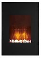 electric wall mounted fireplace with LED 2
