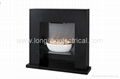 LED Wooden Standing Free Electric Fireplace 1