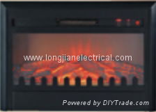 Electric Fireplace Insert with Mantel