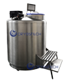 不锈钢大口径液氮生物容器 1