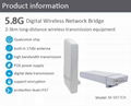 3km Wireless Microwave Transmission