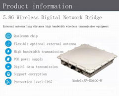 External antenna long-distance wireless transmission equipment