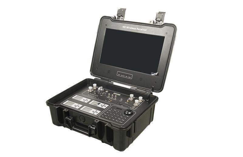 Portable 4-channel receiving box,industrial mobile video receiver 3