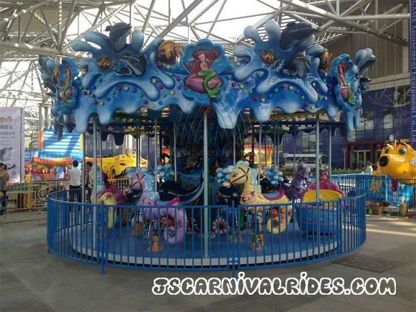 Entertainment Rides For Manufacturer Events 36 Seats Carousel For Sale