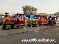 Factory supply special electric train tourist for amusement