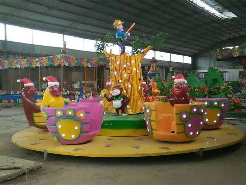 Attractive Fairground Ride Rotate Tea Cup Rides 3