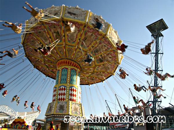 Attractive games swing ride amusement park ride flying chair 2