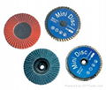  4'' Abrasive Flap Disc Grit 60 For Metal&Wood Work 1