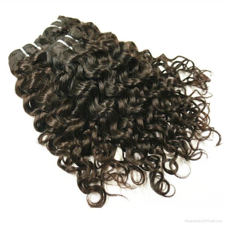 italian wave hair weave 100%human hair  wefts 2