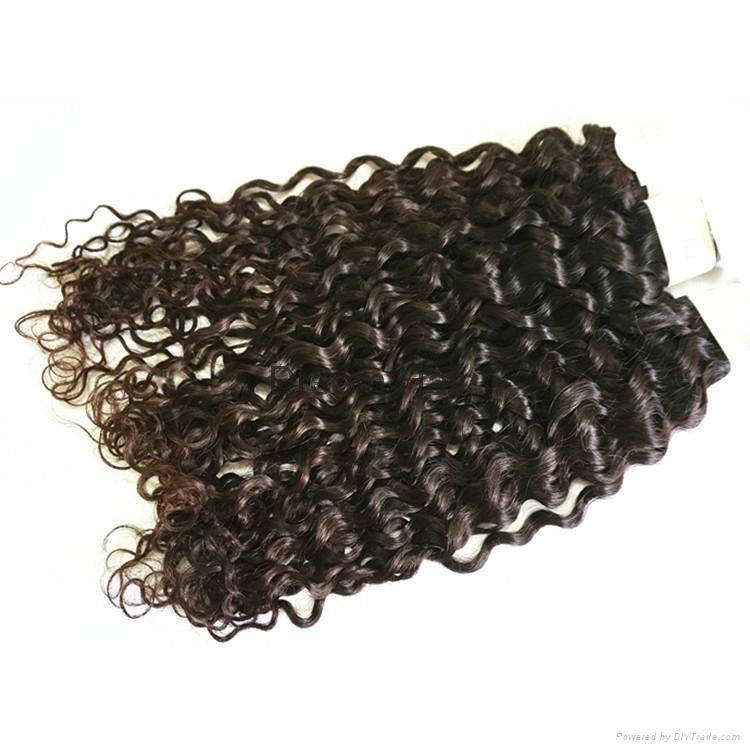 italian wave hair weave 100%human hair  wefts 3