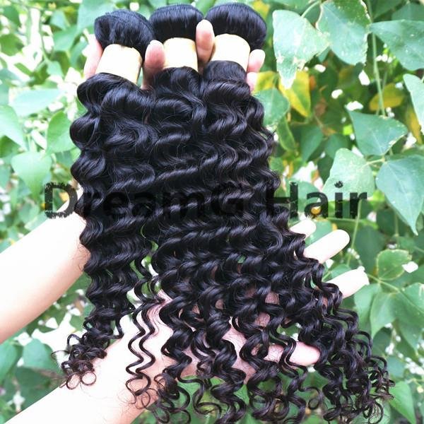 deep wave natural hair wefts natural curly hair