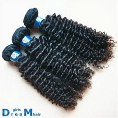 jerry curly hair extensions kinky hair in stock