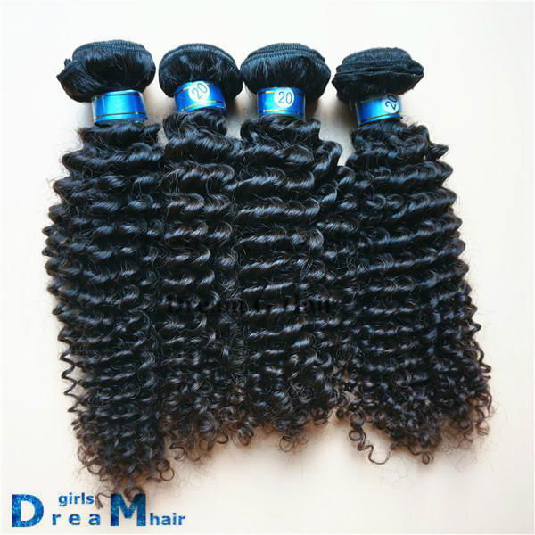 jerry curly hair extensions kinky hair in stock 2