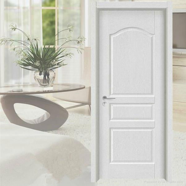 China made high quality interior panel solid composite wood door design 5