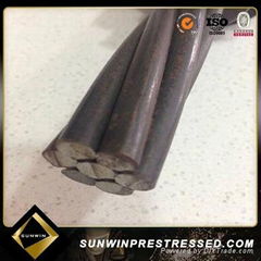 Building Material 12.7mm Prestressed Concrete Strand 