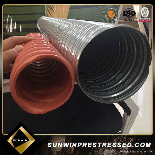 Corrosion Protective Prestressed Corrugated Duct 3