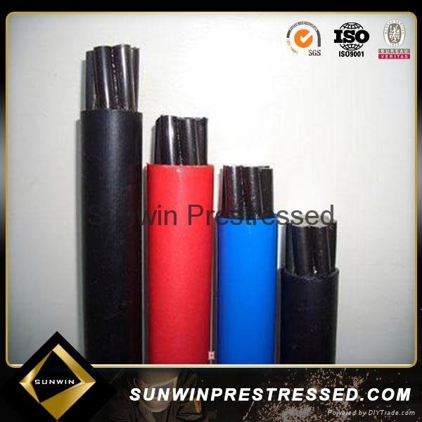 Unbonded High Tensile Coated Steel Cable 3