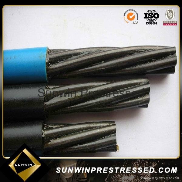 Unbonded High Tensile Coated Steel Cable 5