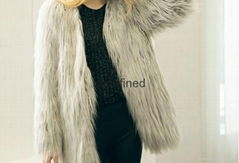 women winter fur jacket