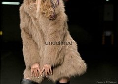 women winter fur jacket