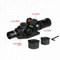 GZ1-0292 oem 1-4X24 optical gun sight riflescope long range hunting rifle scopes 1