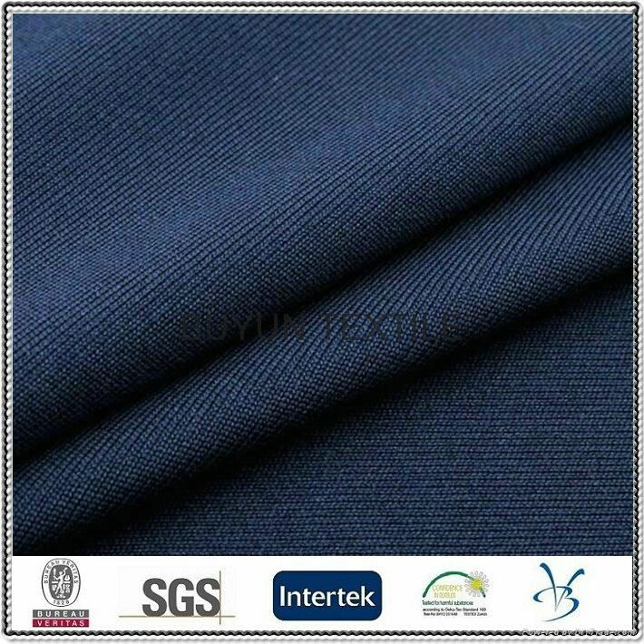 polyester spandex shinny bright stretch fabric for swimwear yoga blend