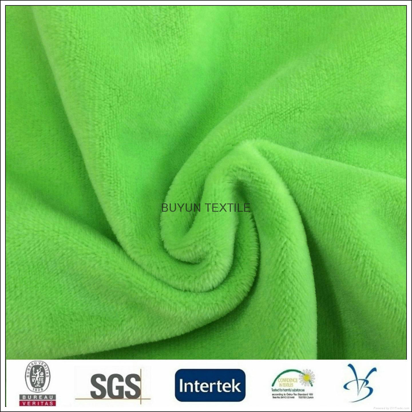 100 polyester microfiber soft velvet fabric for sofa chair cushion cover 1