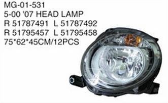 Head lamp for Fiat 2
