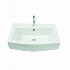  Lavatory use white glazed handwash ceramic sink