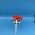 Portable fire extinguisher can and valve  2