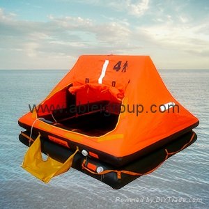 25 Persons Inflatable Self Righting Life raft SOLAS 